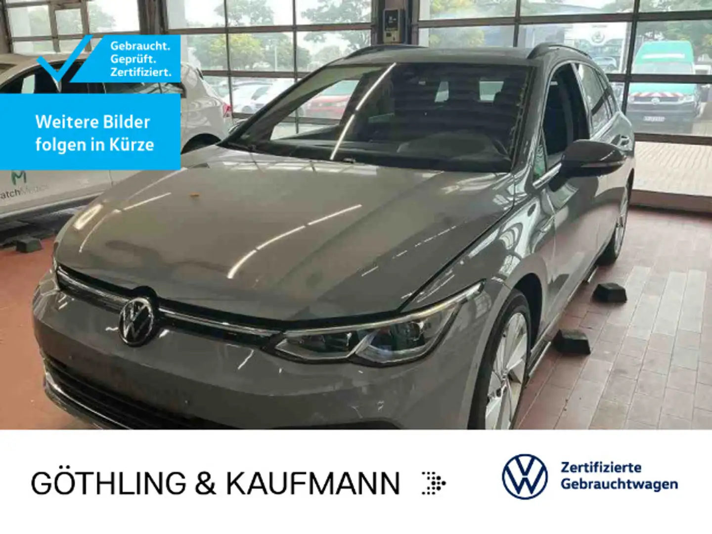 Volkswagen Golf Variant Style 1.5 TSI*NAVI*PANO*AHK*SHZ*LED Grau - 1