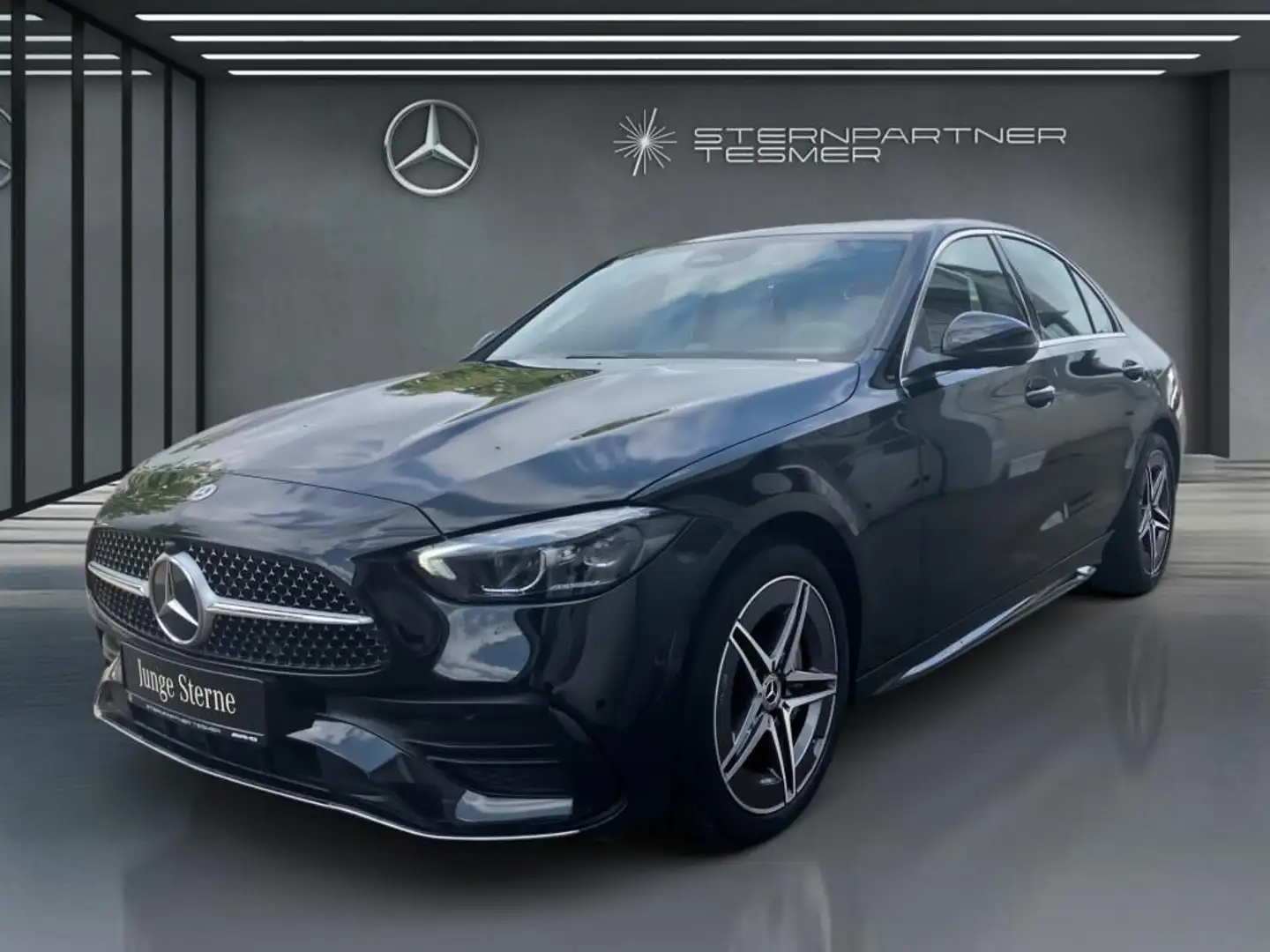 Mercedes-Benz C 220 d AMG, LED, KAMERA, DISTR., Ambiente, AHK Noir - 2