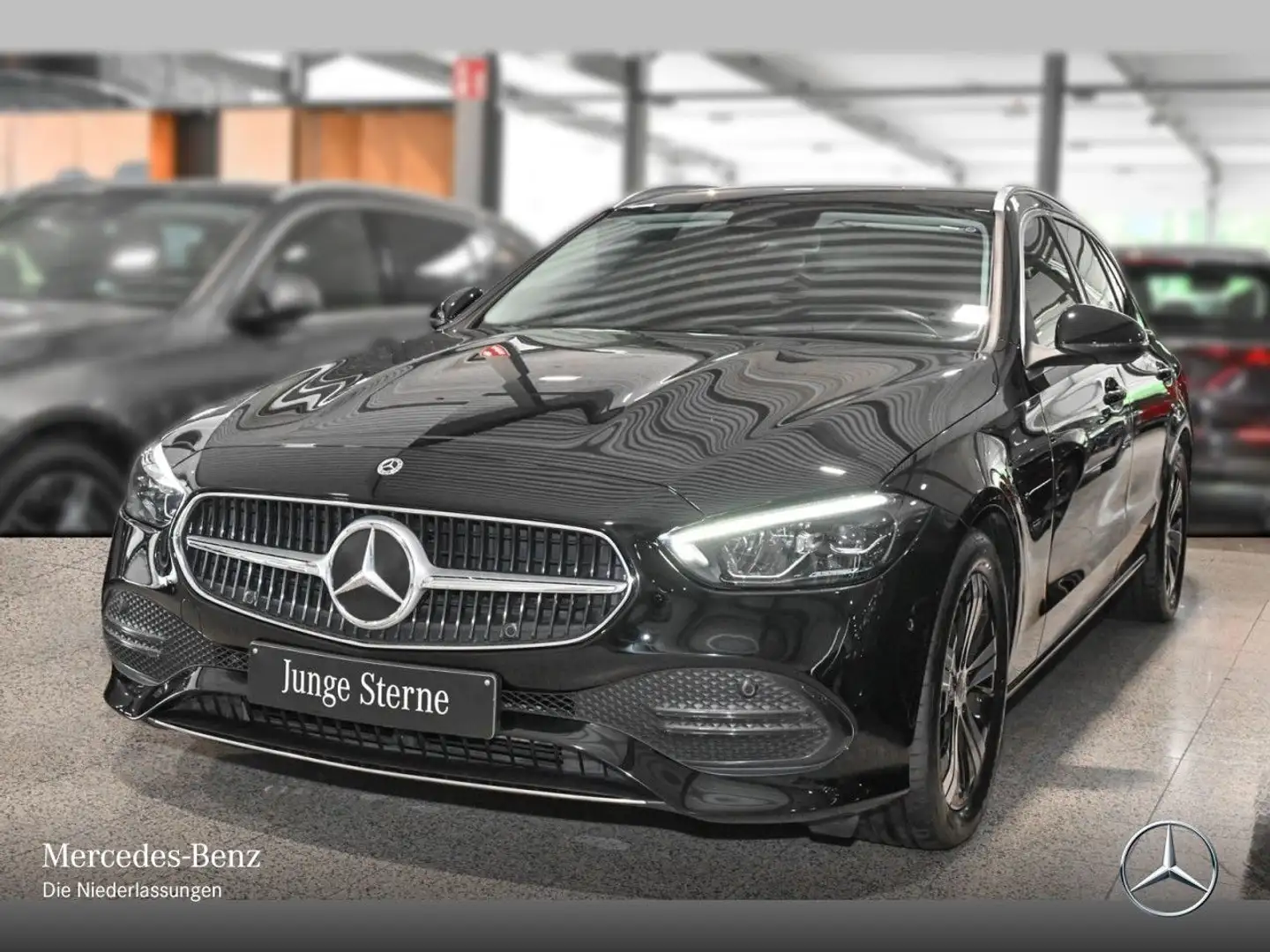Mercedes-Benz C 200 d T AVANTG+LED+KAMERA+TOTW+KEYLESS+9G Nero - 2