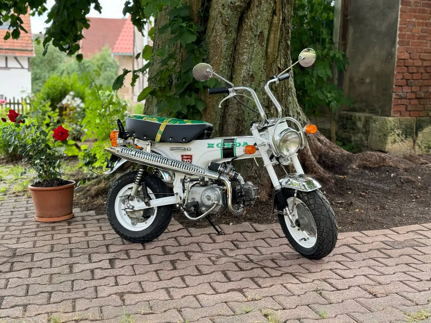 Honda DAX ST 125 ST70 G *WhiteDax/LadyDax* TÜV neu Biały - 2