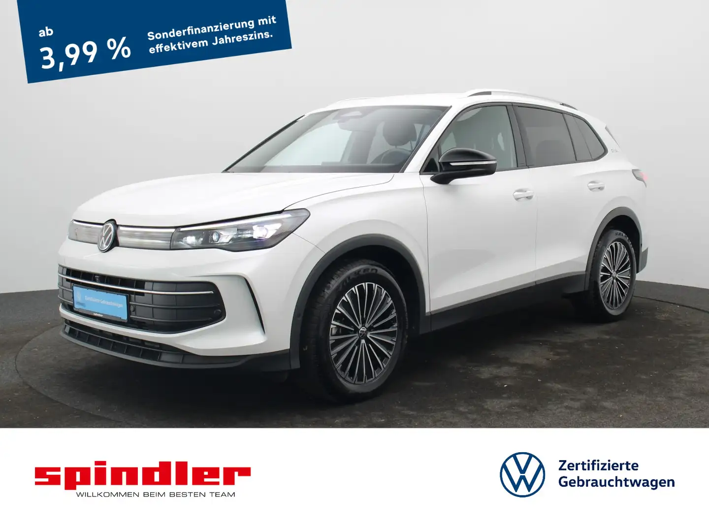 Volkswagen Tiguan Goal 1.5 eTSI DSG / HD-Matrix, AHK, 360° Weiß - 1