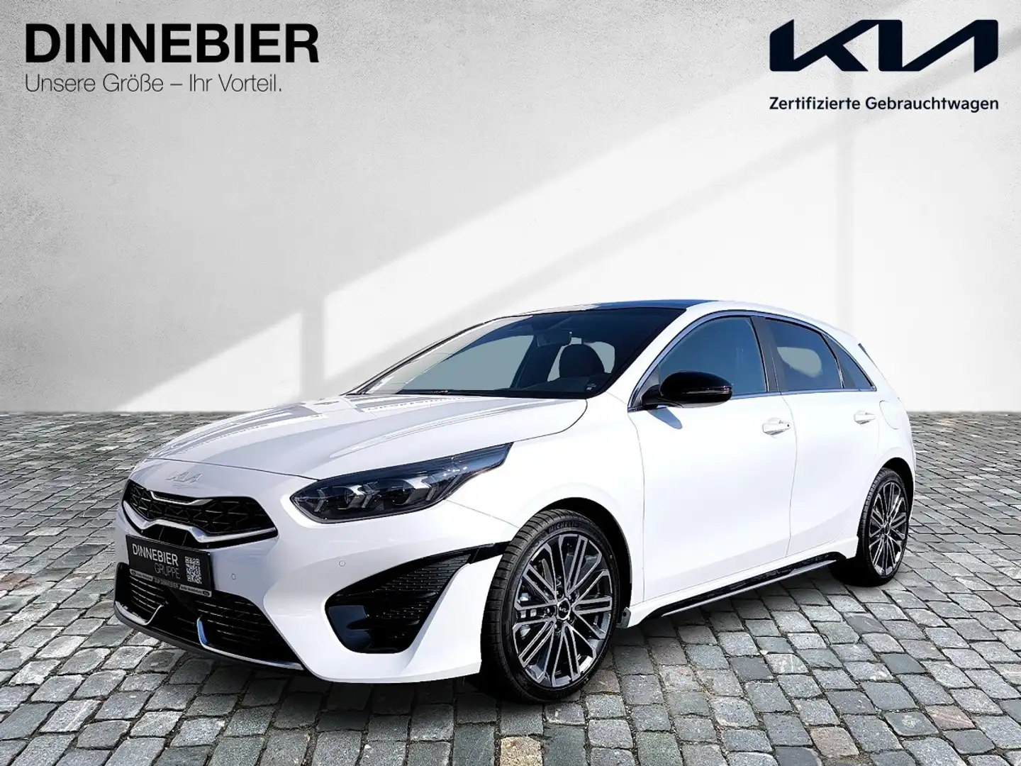 Kia Ceed / cee'd CEED GT-Line 1.5T Glasdach+LED+Kamera+Navi Weiß - 2