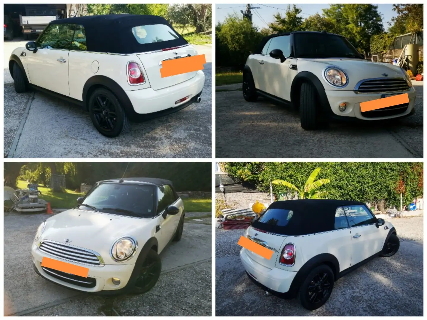 MINI Cooper D Cabrio Mini R57 2014 Cabrio 1.6 112cv kw 82 Beige - 2