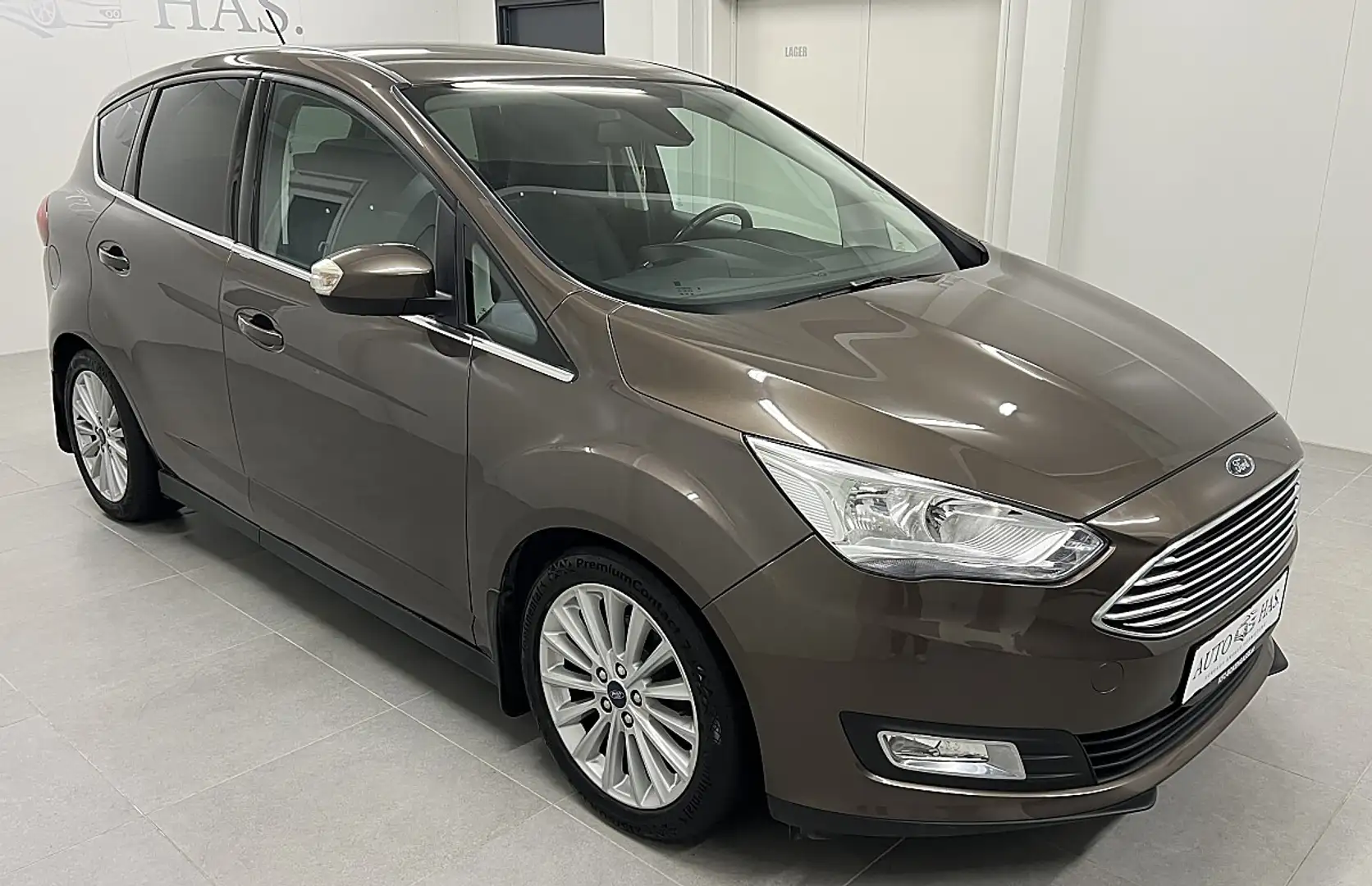 Ford C-Max C-MAX Titanium 1,0 EcoBoost *Sitzheizung*Tempomat* Braun - 2