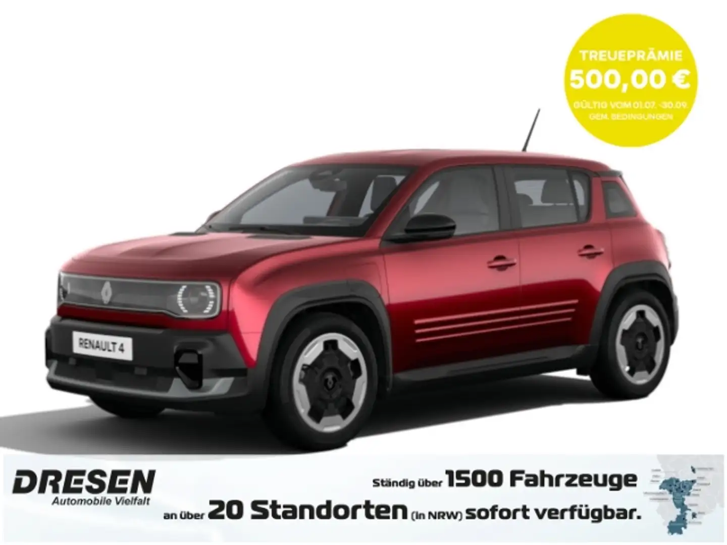 Renault R 4 E-Tech Evolution 120 Carplay*Kamera*Klimaautomatik Rot - 1
