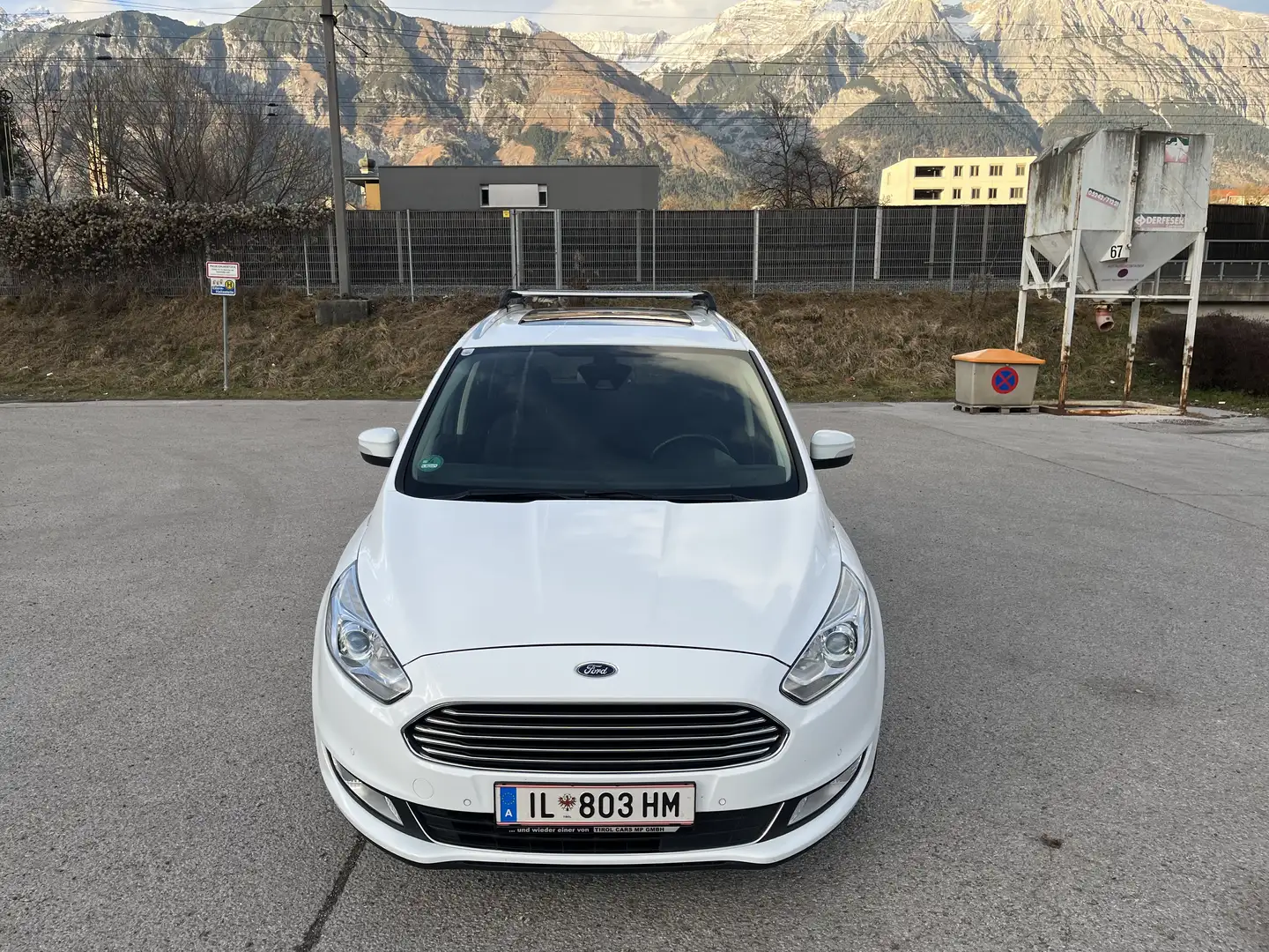Ford Galaxy 2,0 TDCi Titanium Start/Stop-System Powershift Weiß - 1