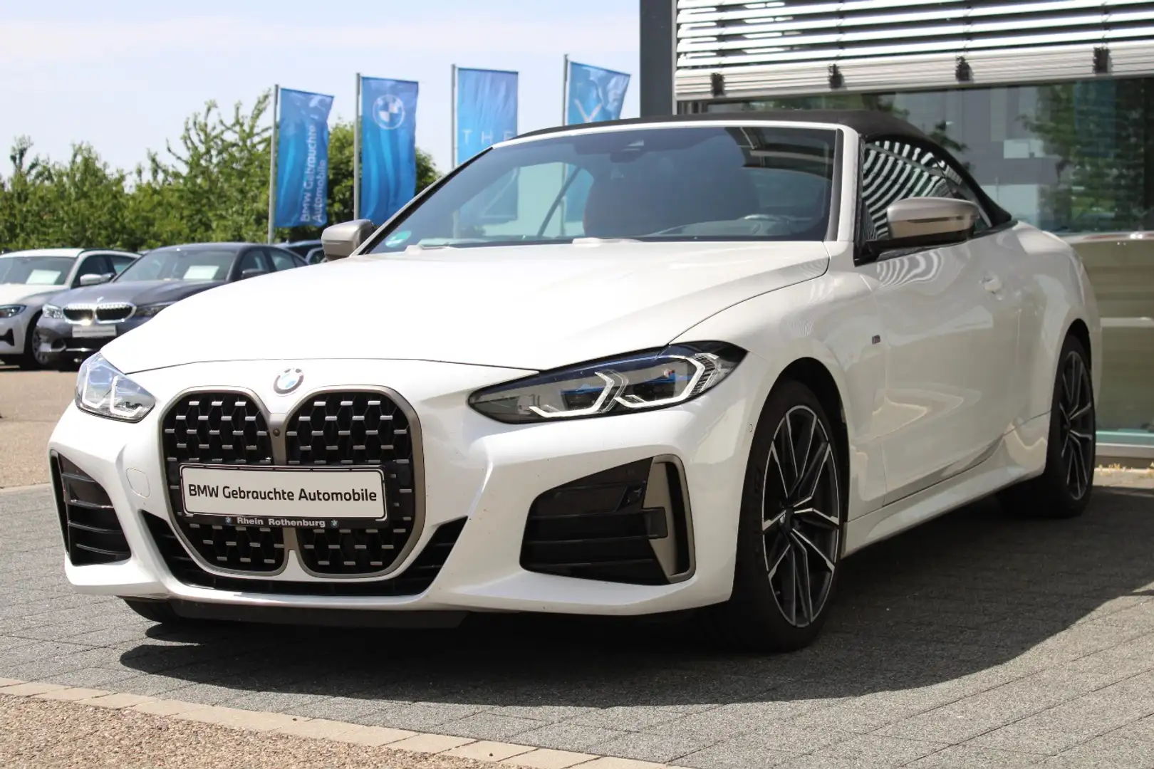 BMW 440 Mi xDrive Cabrio M Sport Laser HeadUp Harman Wit - 1