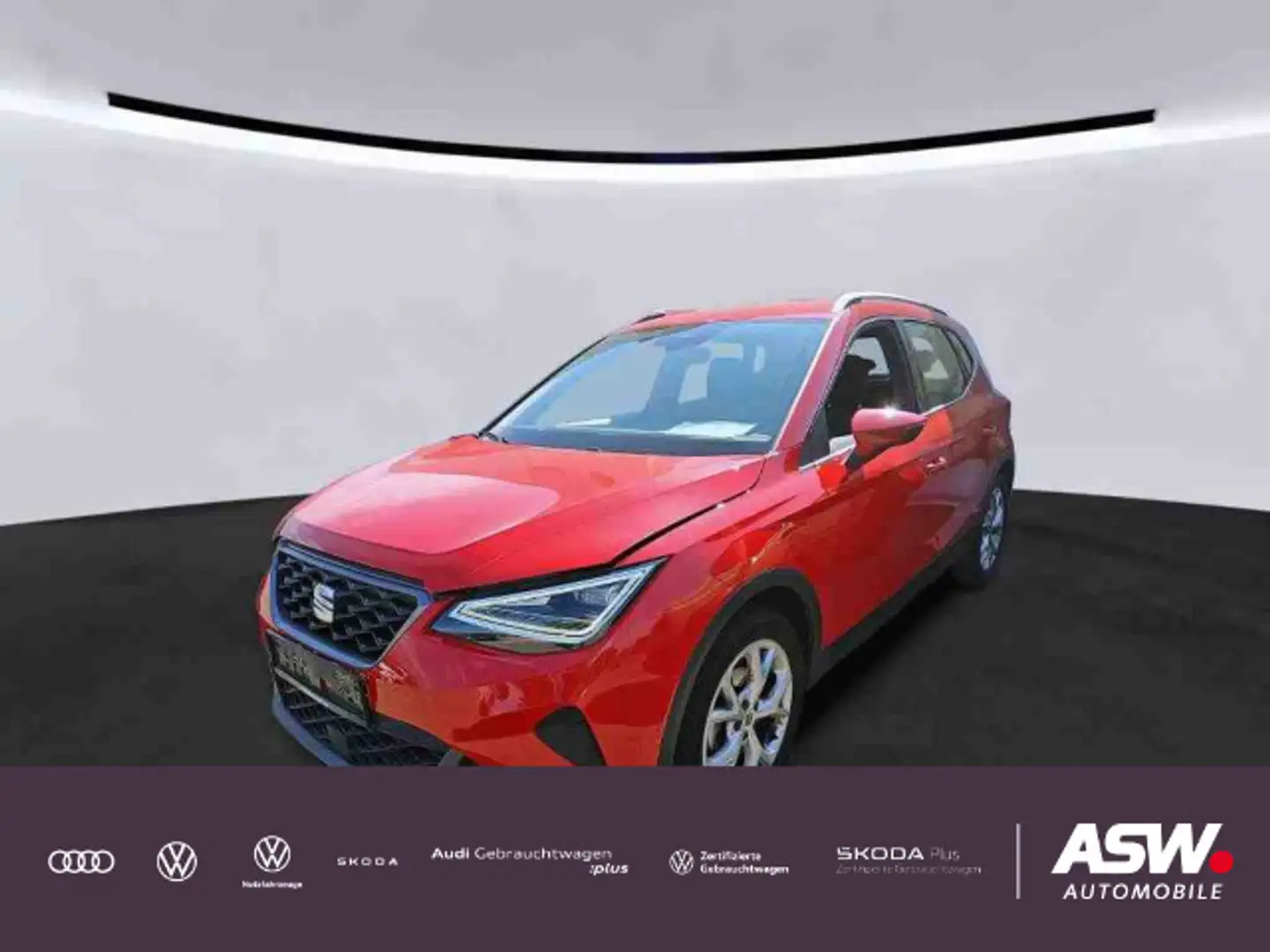 SEAT Arona FR-Line 1.0 TSI LED Navi PDC SHZ Rot - 1