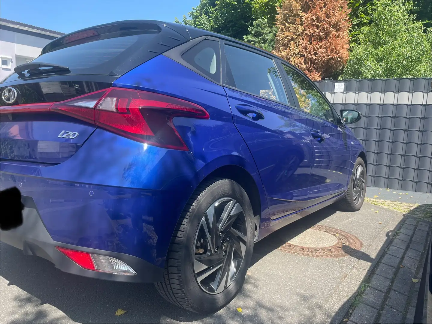 Hyundai i20 Intro Edition Mild-Hybrid Blau - 2