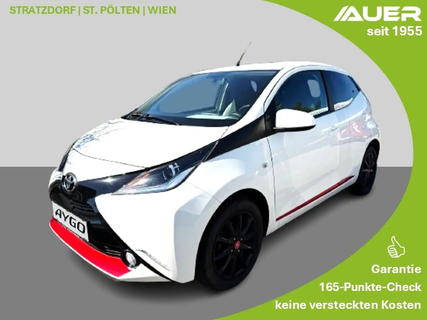 Toyota Aygo 1,2 VVT-i G-Tribute | Sondermodell Weiß - 1