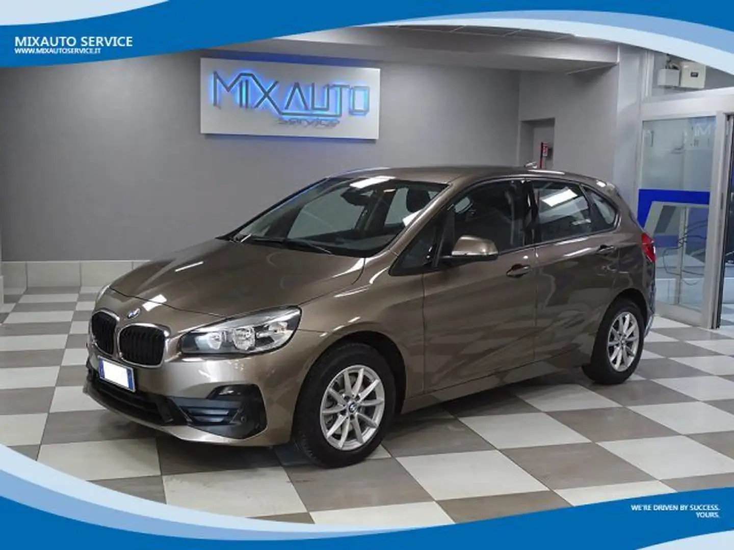 BMW 218 d Active Tourer Advantage AUT EU6 Gris - 1