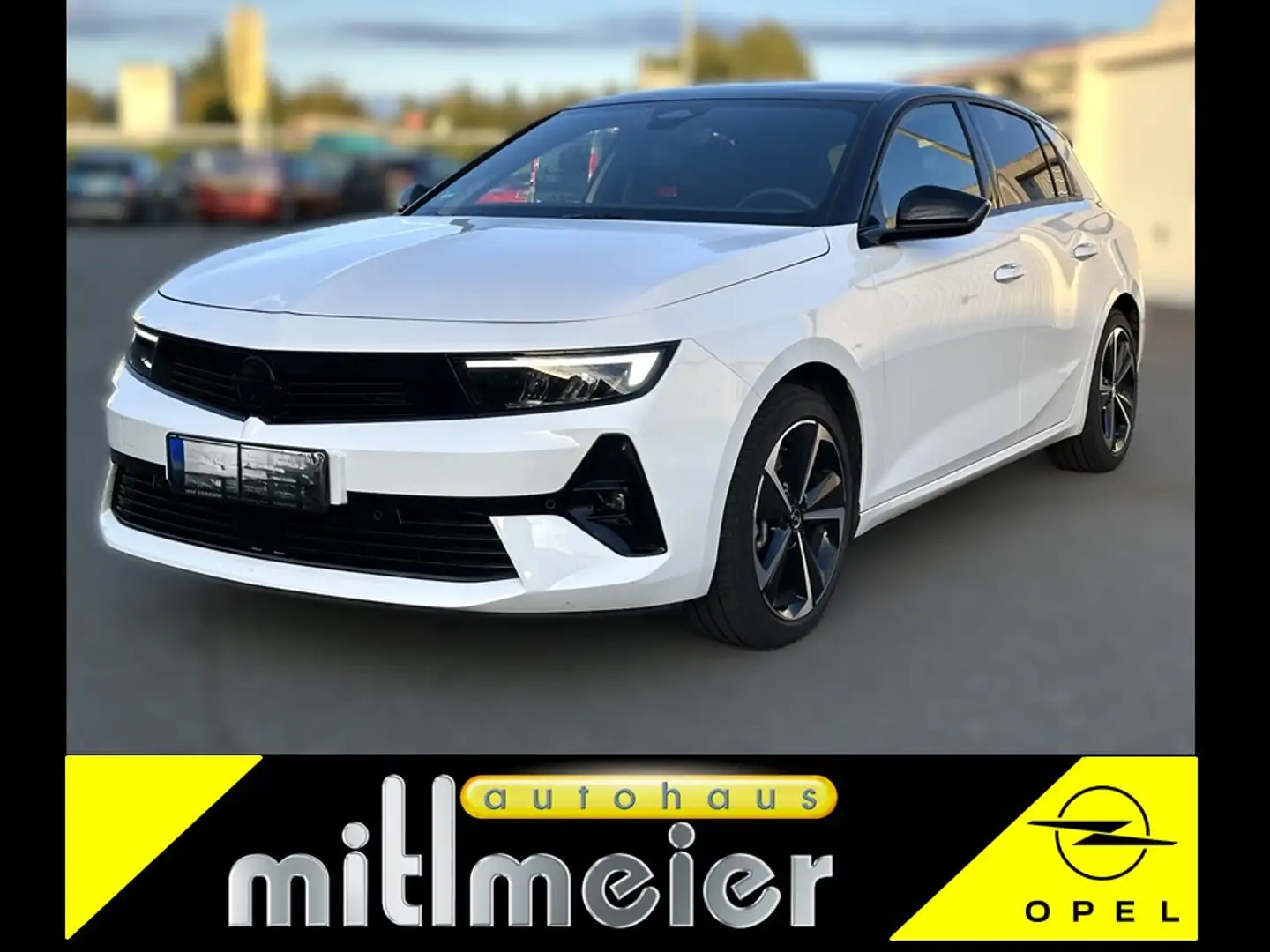 Opel Astra 1.2T 100kW MHEV Automatik GS 360Kamera ACC Weiß - 1
