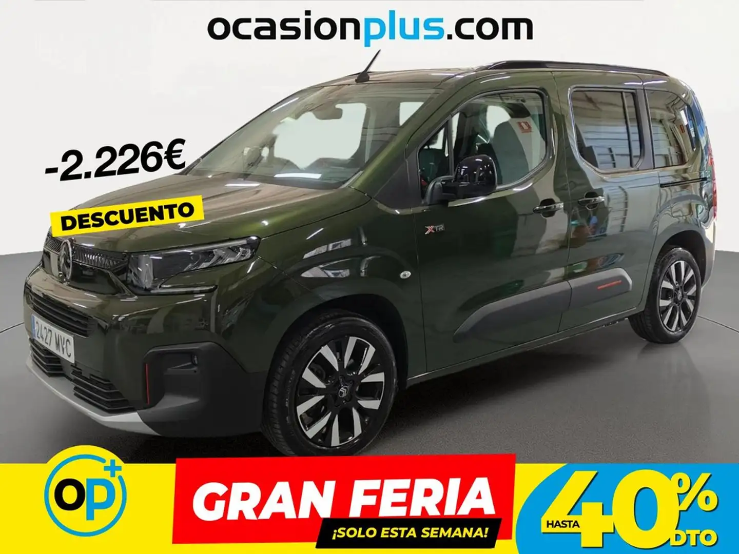 Citroen Berlingo BlueHDi S&S Talla M Max 130 Verde - 1
