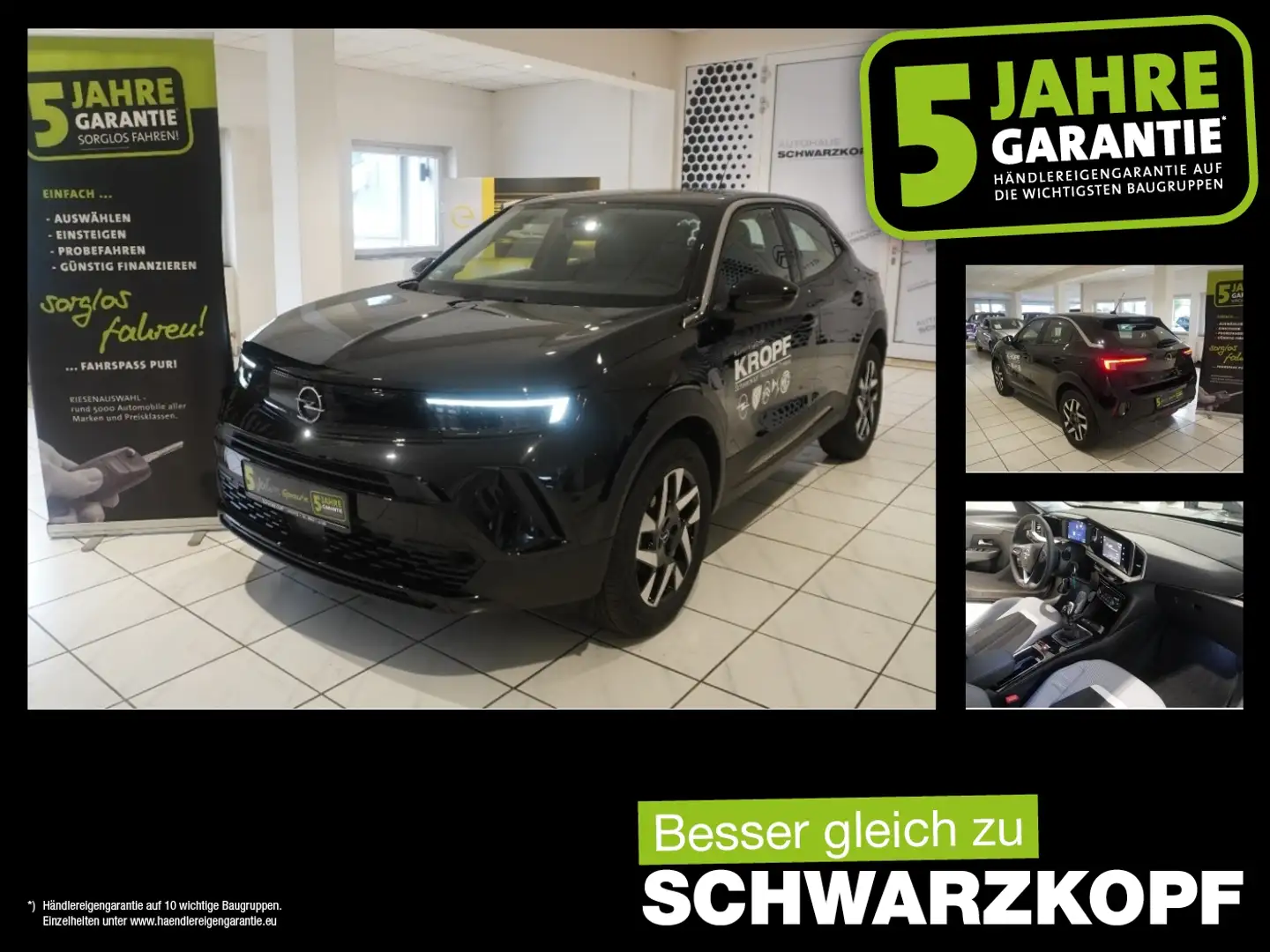 Opel Mokka 1.2 T Rückfahrkamera,Lenkradheizung Schwarz - 1