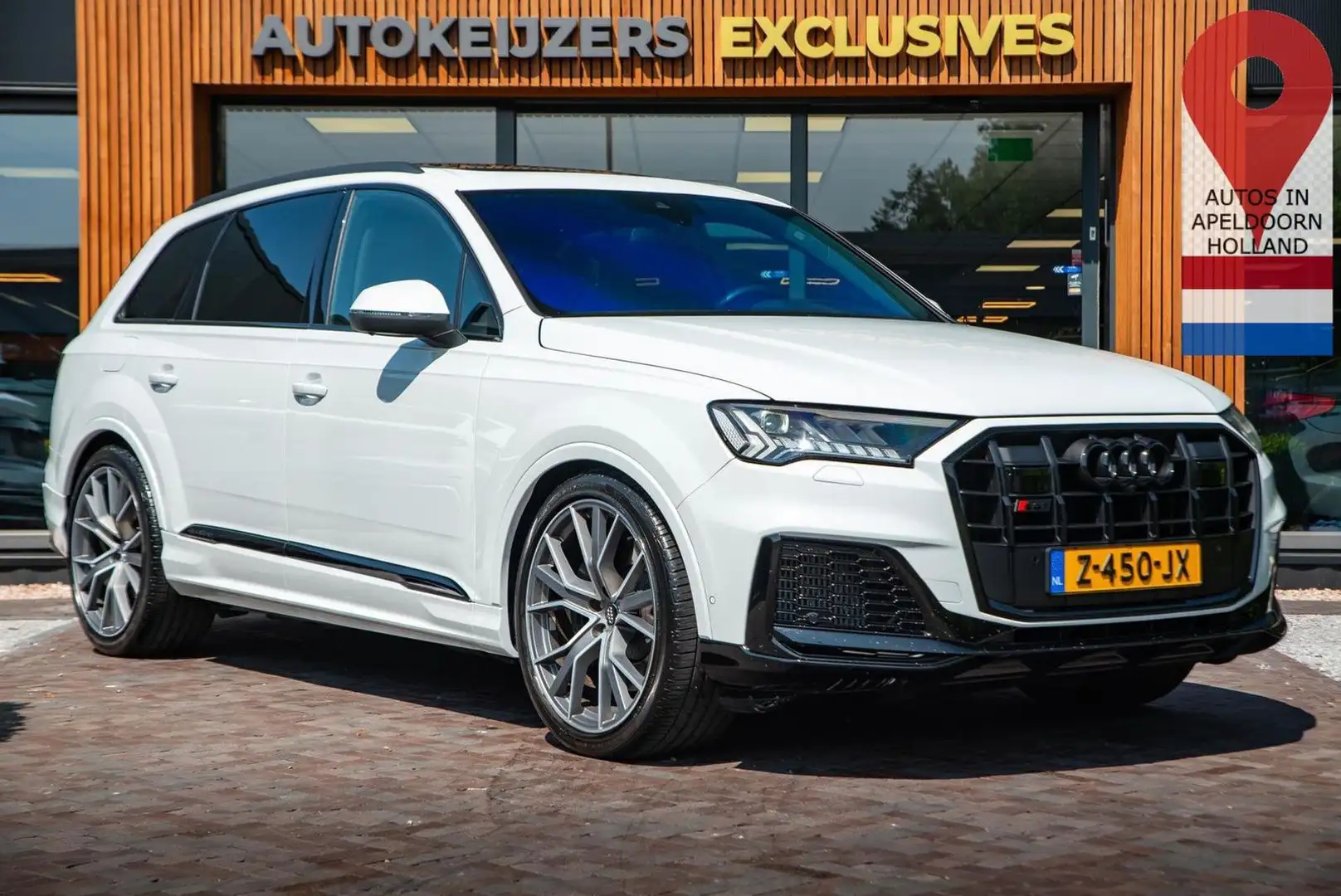 Audi SQ7 4.0 TFSI SQ7 quattro B&O 360 kamera Stoelven Weiß - 1