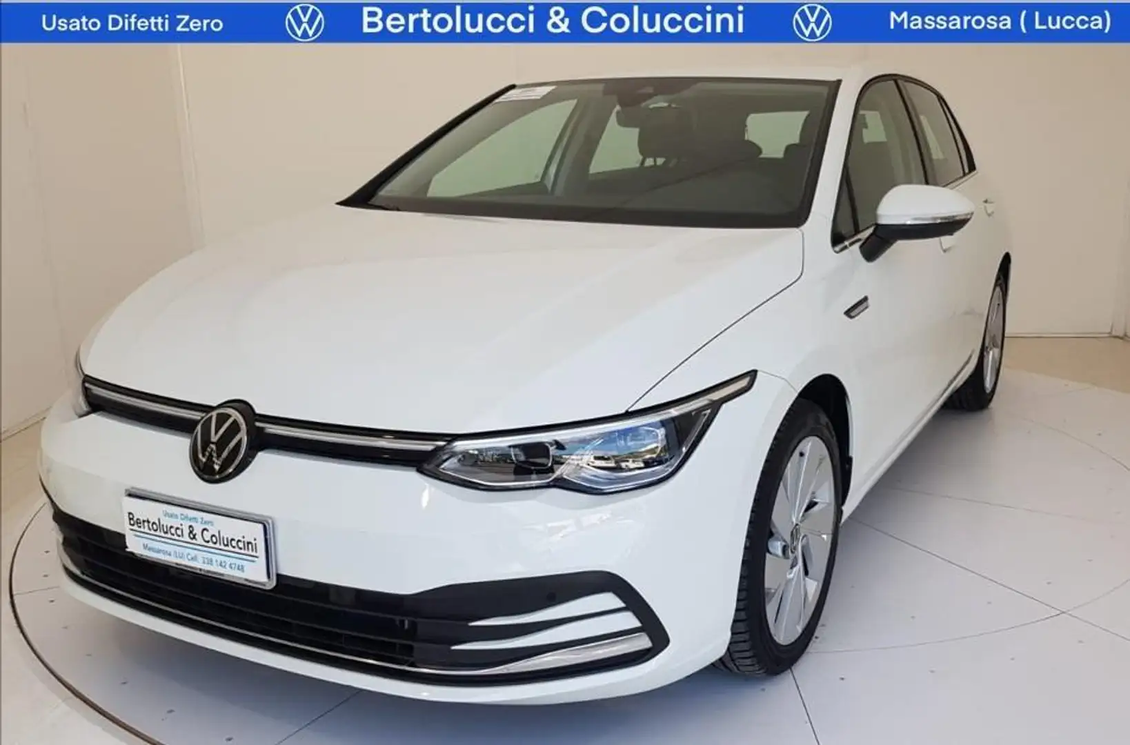 Volkswagen Golf 2.0 TDI 150 CV DSG SCR Style Bianco - 1
