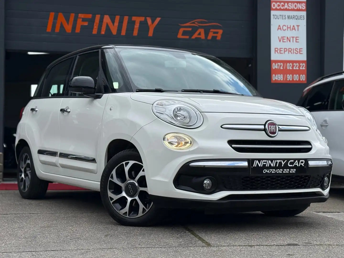 Fiat 500L Living 1.3 Multijet Lounge 5pl. Blanc - 1