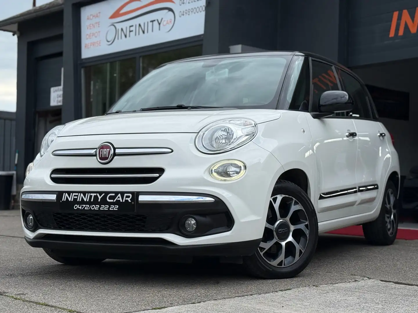 Fiat 500L Living 1.3 Multijet Lounge 5pl. Blanc - 2