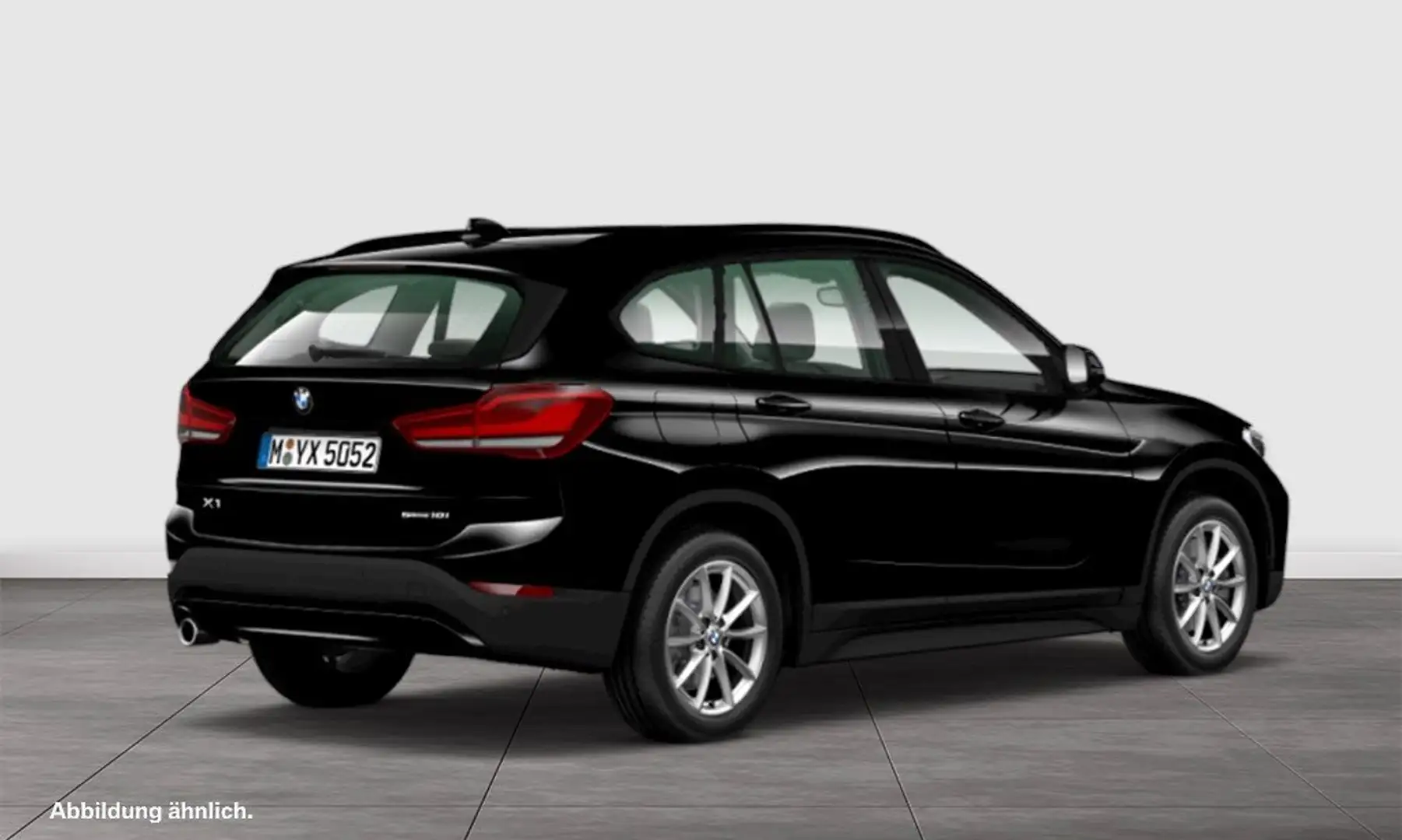 BMW X1 sDrive18i NAVI LED PDC V+H DAB Parkass. LM Schwarz - 2