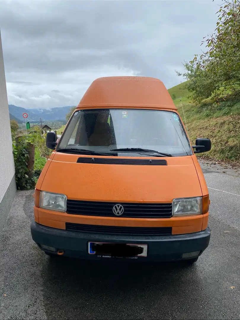 Volkswagen T4 Caravelle Hochraum Kastenwagen LR D 70D-Kasten Portocaliu - 1
