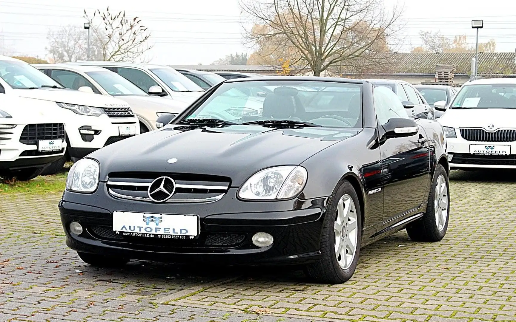 Mercedes-Benz SLK 200 Kompressor CABRIO/VOLLSH/LEDER/SHZ/KLIMA Schwarz - 2