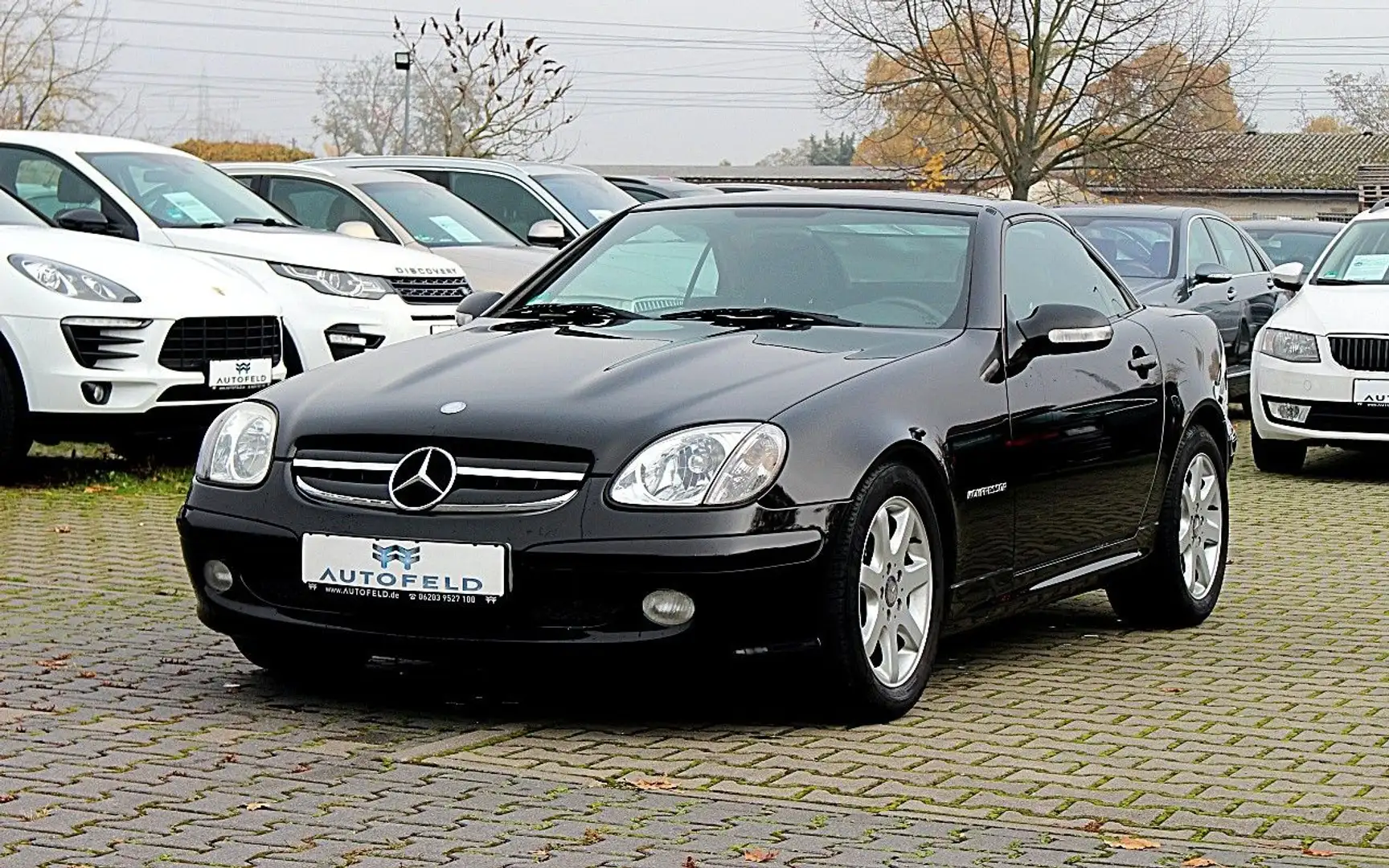 Mercedes-Benz SLK 200 Kompressor CABRIO/VOLLSH/LEDER/SHZ/KLIMA Schwarz - 1