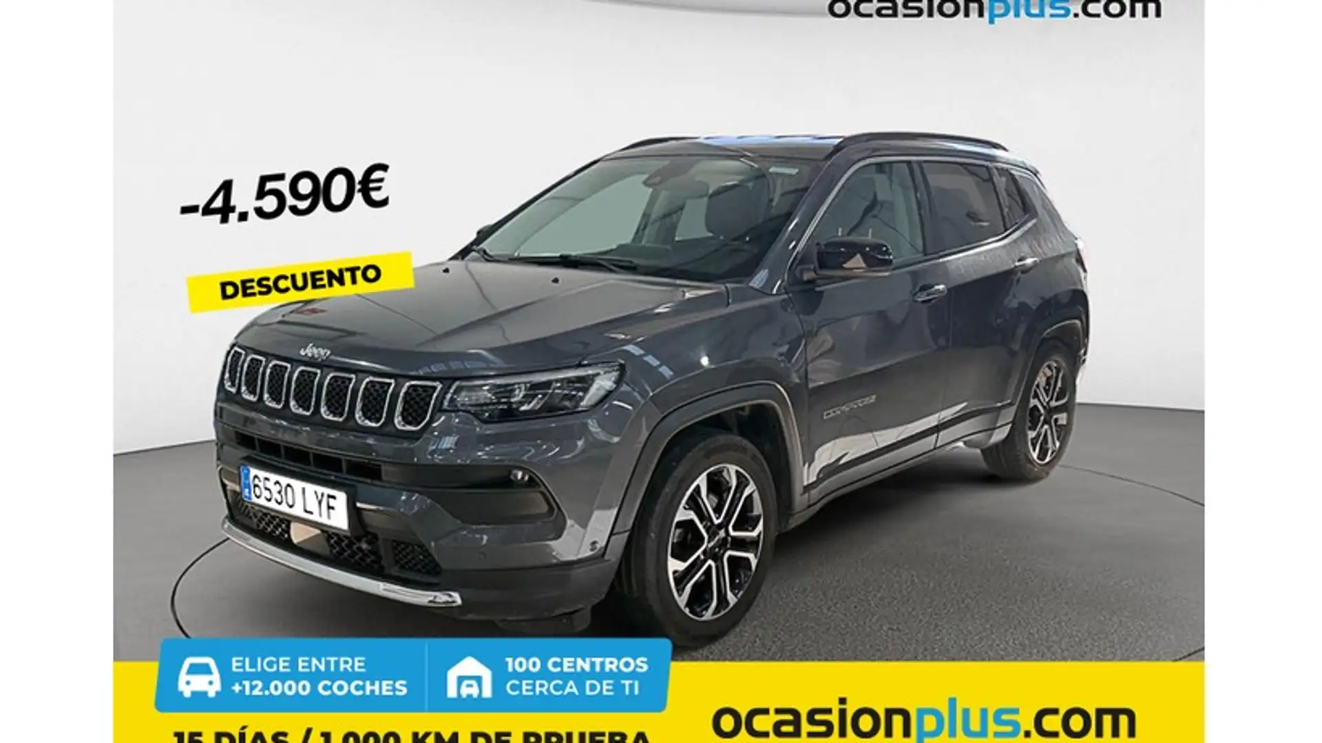 Jeep Compass 1.3 Gse T4 Limited 4x2 130 Gris - 1