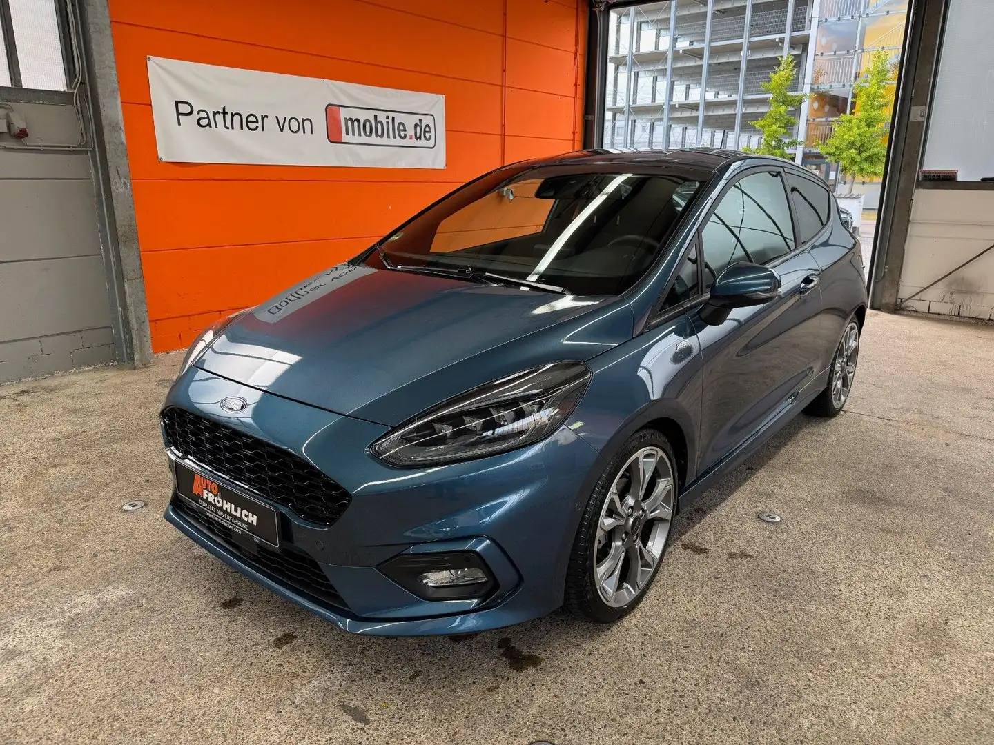 Ford Fiesta ST-Line Kamera Sitzheizung Keyless Navi Blauw - 1