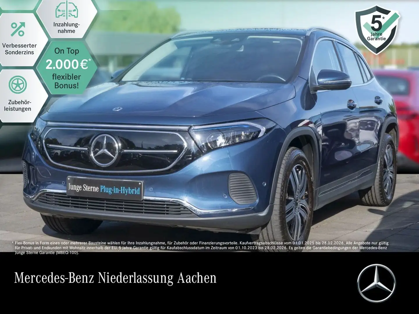 Mercedes-Benz EQA 250 PROG+ADVANCED+AHK+PANO+KAMERA Blau - 1