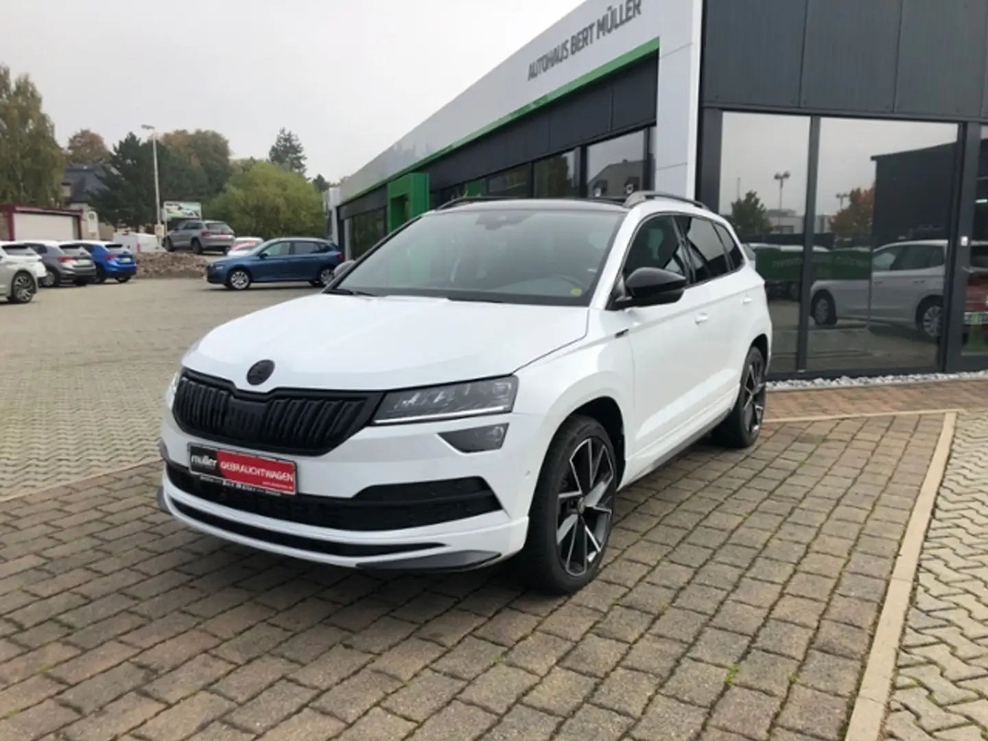 Skoda Karoq Sportline 4x4 AHZV Navi Panoramadach Blanco - 2