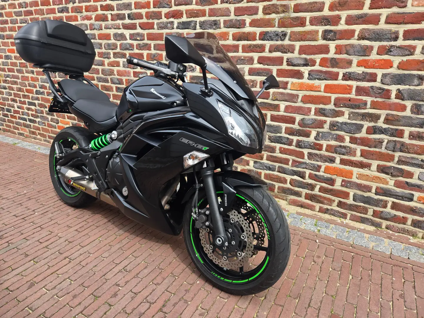 Kawasaki ER - 6 F Negro - 2