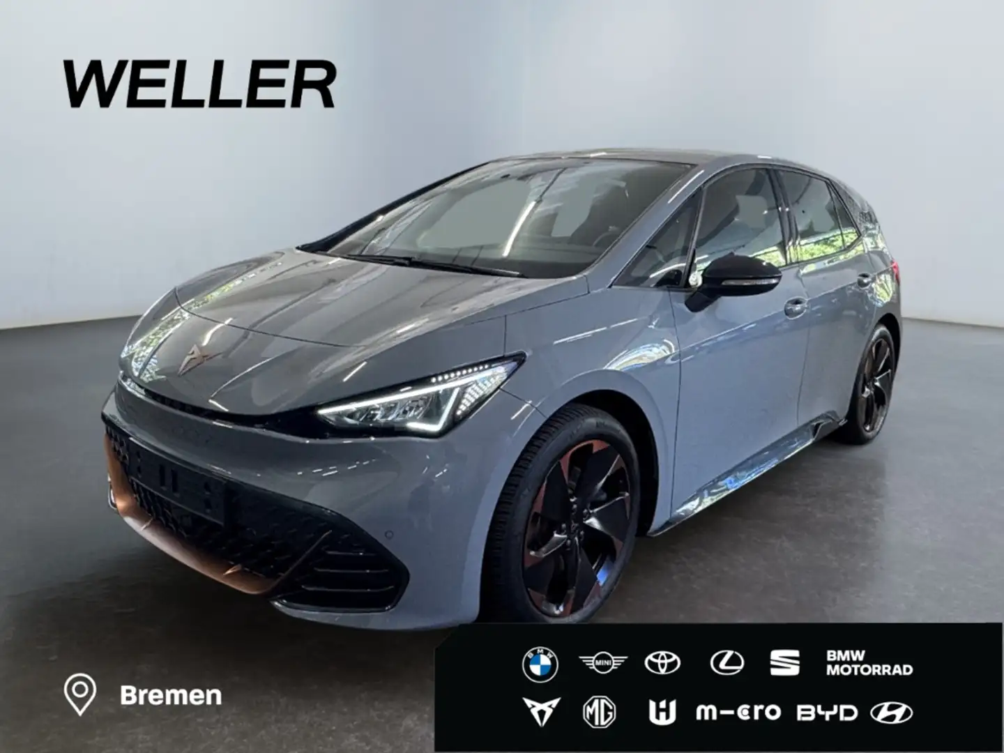 CUPRA Born 170kW/77kWh *LED*CAM*ACC*SHZ*Keyless*Car2X* Grau - 1