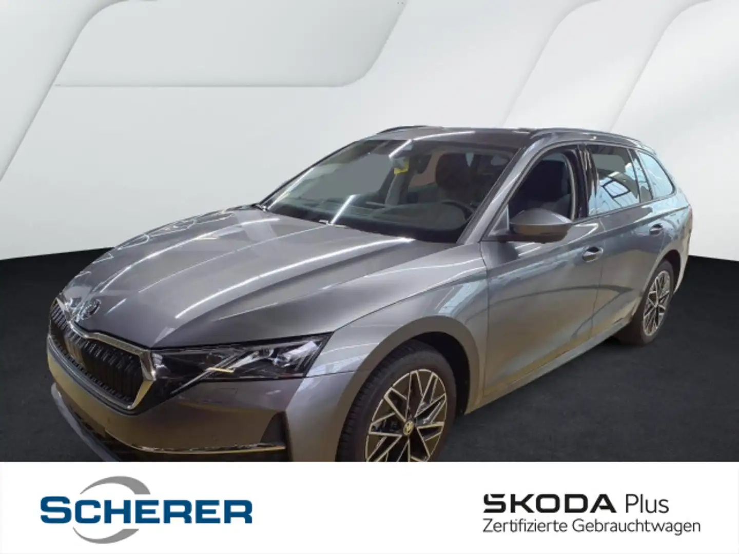 Skoda Octavia Combi 2.0 TDI DSG Selection ACC+HuD+360° Grau - 1