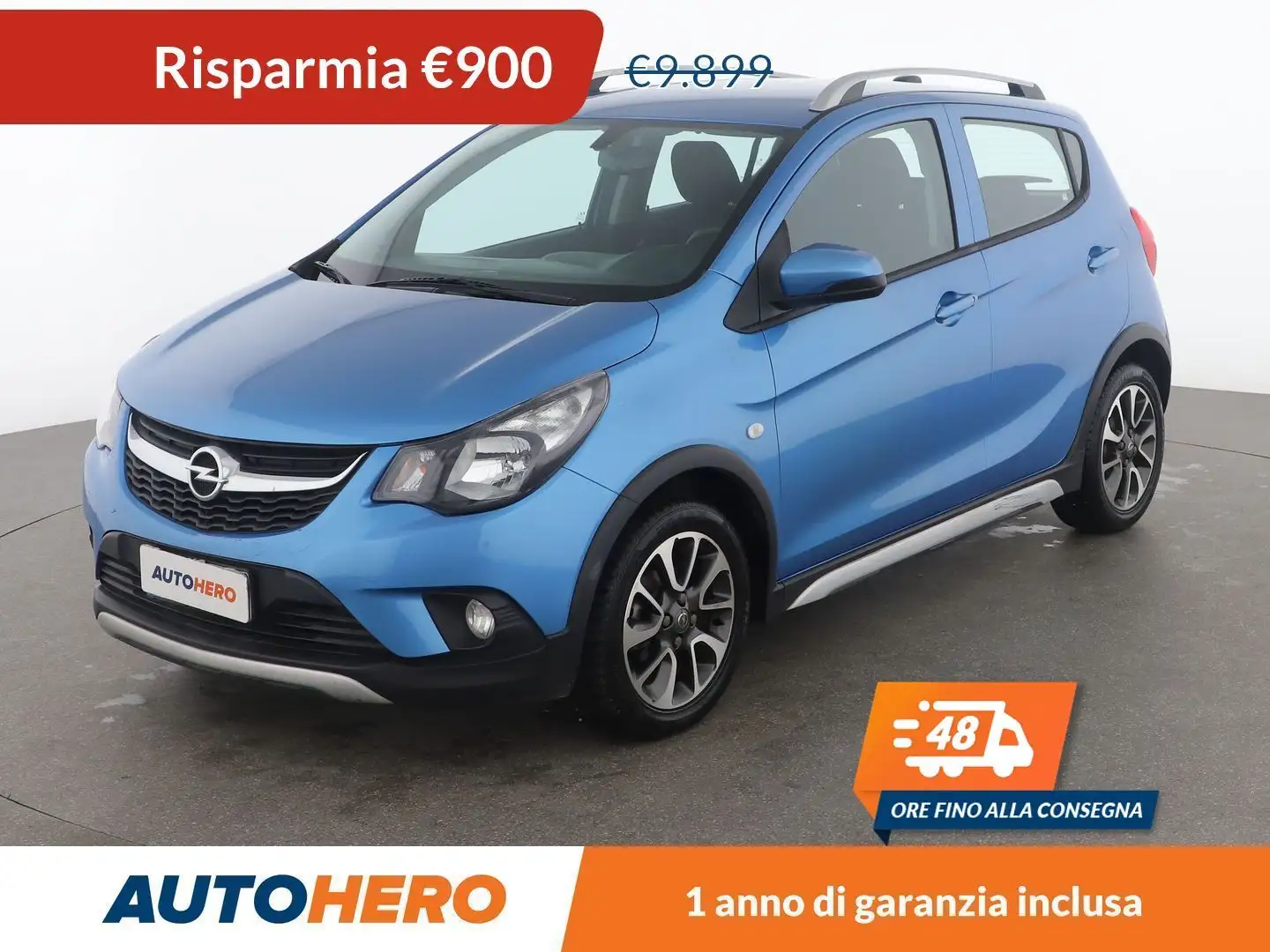 Opel Karl 1.0 Rocks 75 CV aut. Bleu - 1