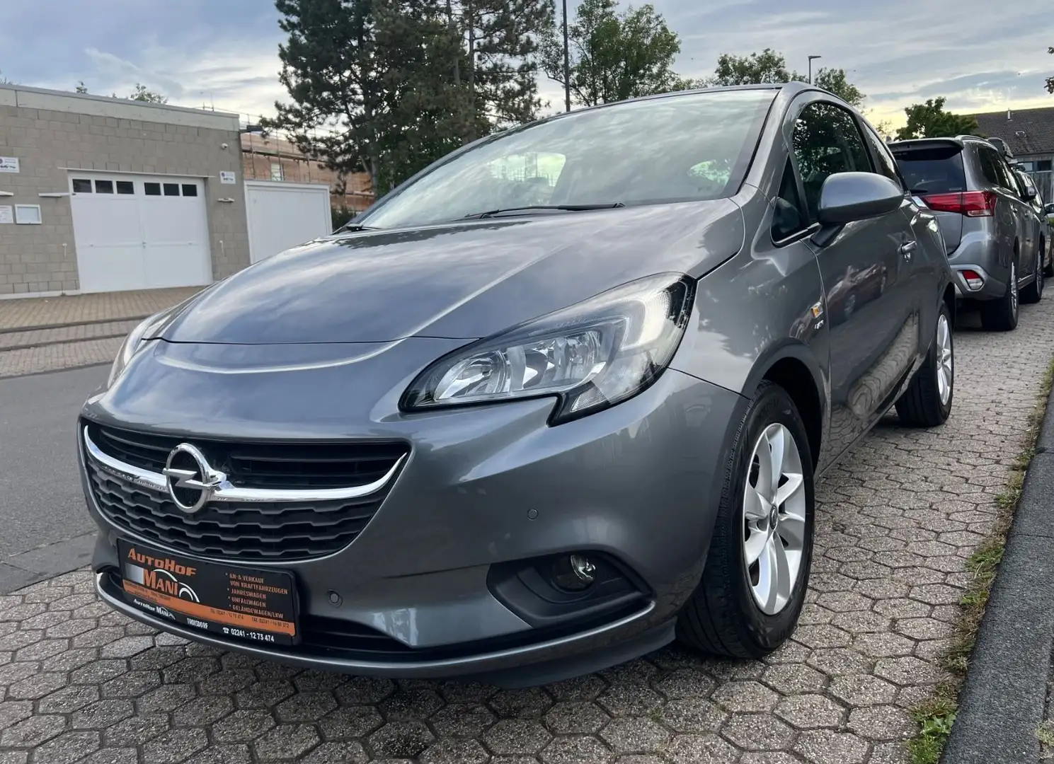 Opel Corsa E Active/TÜV Neu/Kamera/PDC Grau - 1