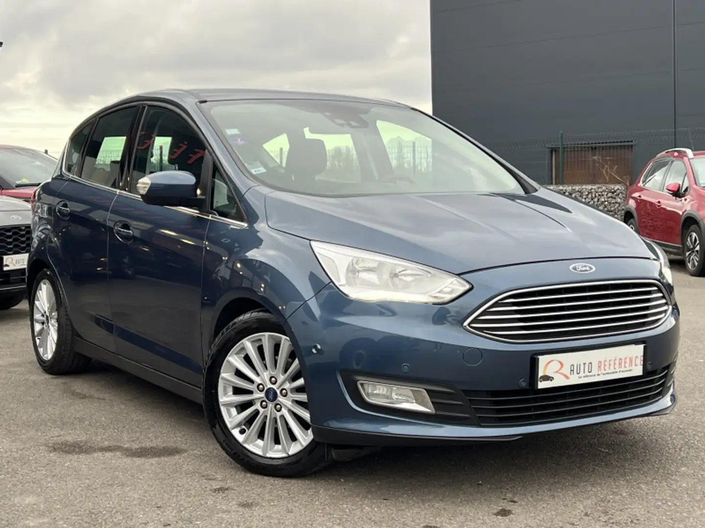 Ford C-Max 1.0 ECOBOOST 125CH STOP\u0026START TITANIUM EURO6.2 Bleu - 2