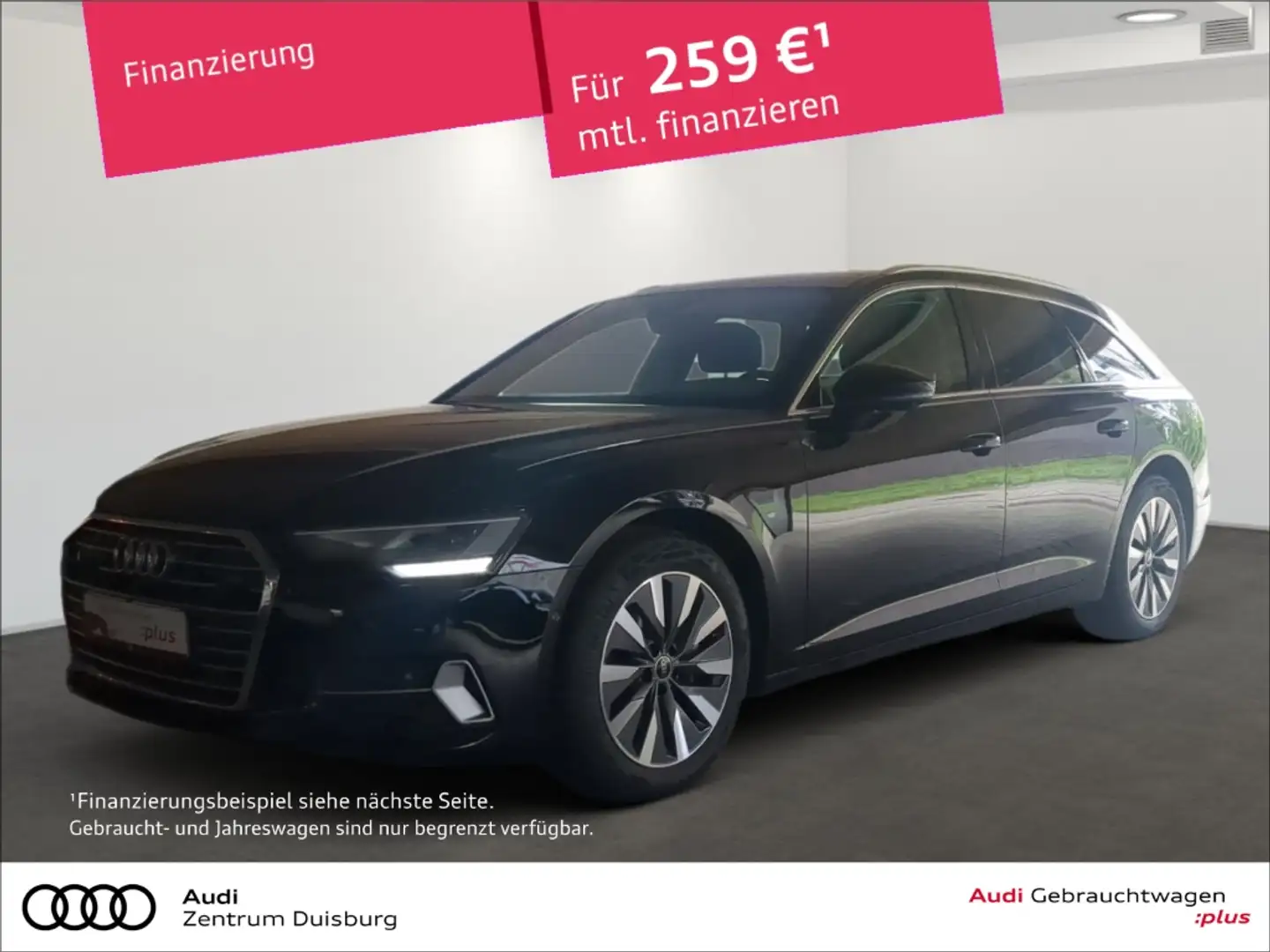 Audi A6 Avant 40 TDI quattro sport Assistenz-Paket / AHK A Schwarz - 1