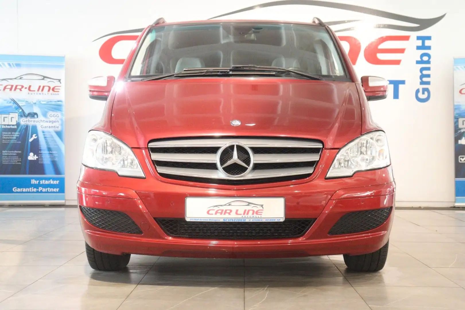Mercedes-Benz Viano 2.2 CDI Trend Edition lang *AHK 2,5t*PDC* Rot - 2