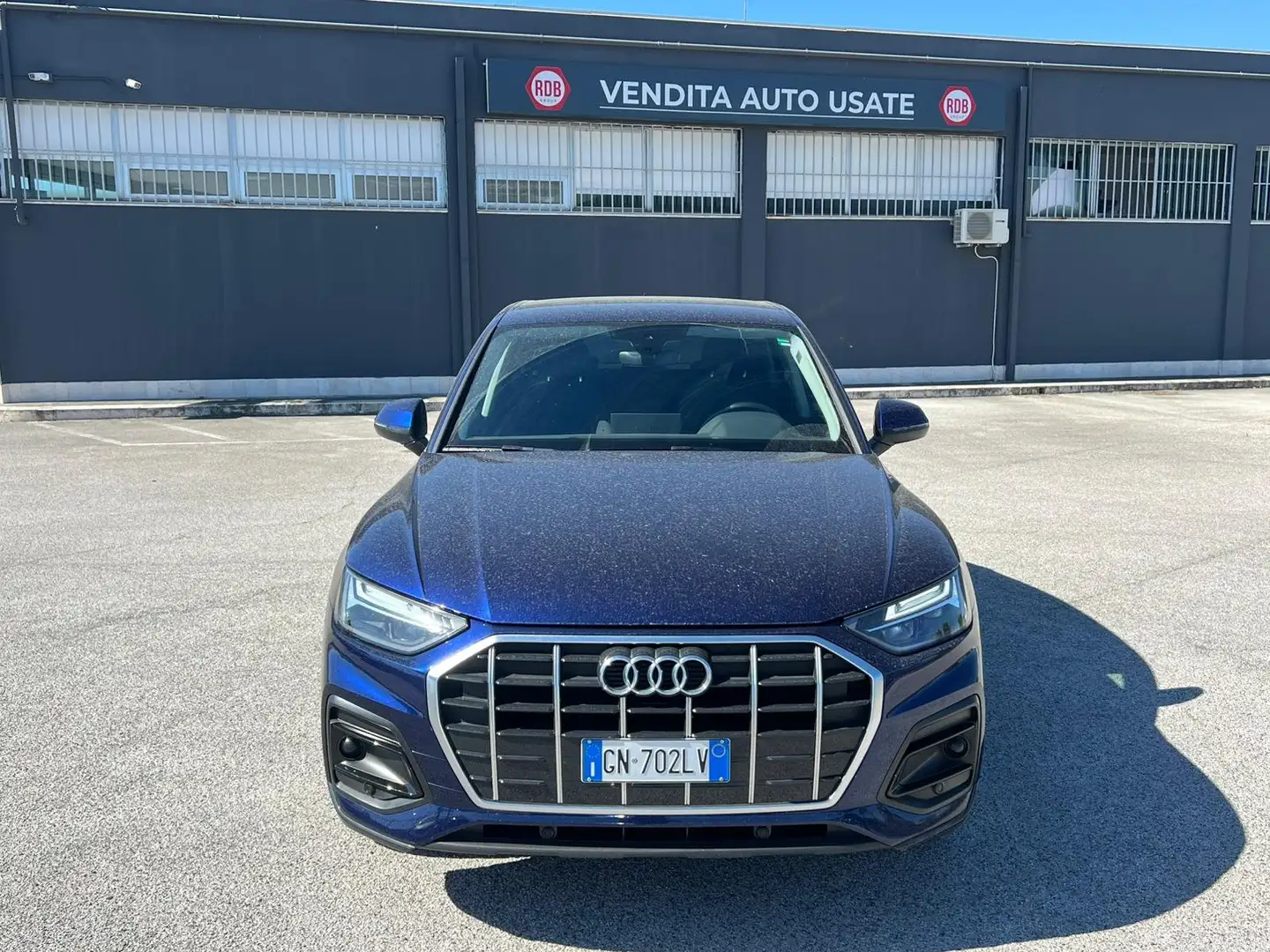 Audi Q5 Q5 Sportback 35 2.0 tdi mhev  Business Advanced Blau - 2