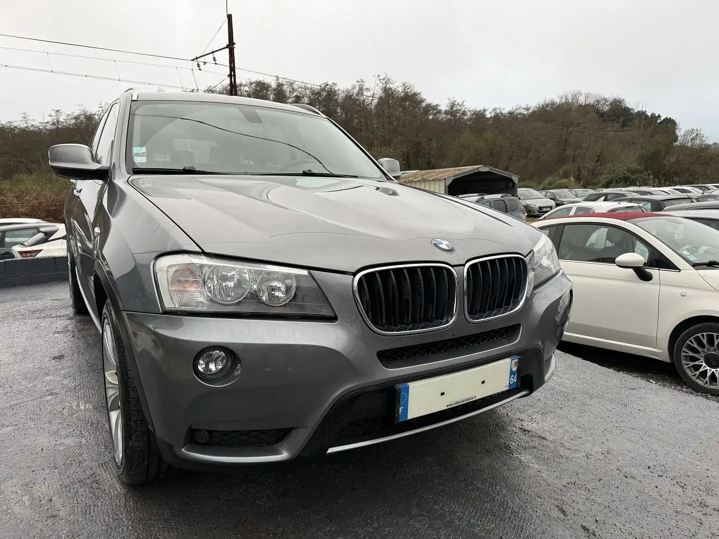 BMW X3 (F25) XDRIVE20DA 184CH EXCELLIS Gris - 1