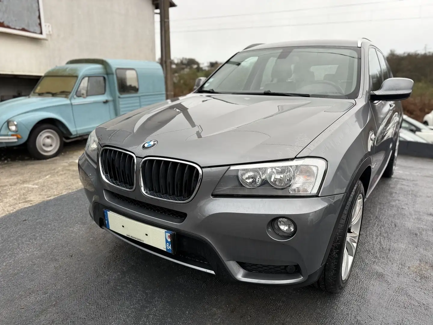 BMW X3 (F25) XDRIVE20DA 184CH EXCELLIS Gris - 2