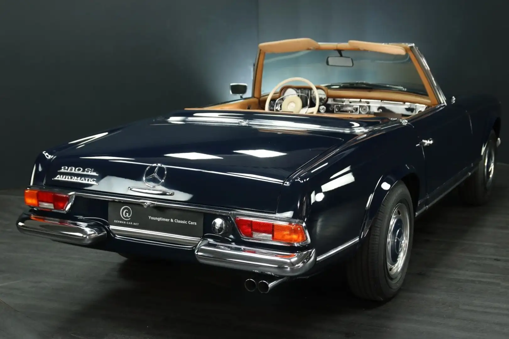 Mercedes-Benz 280 SL "Pagode" Automatik, deutsche EZ ! Blau - 2