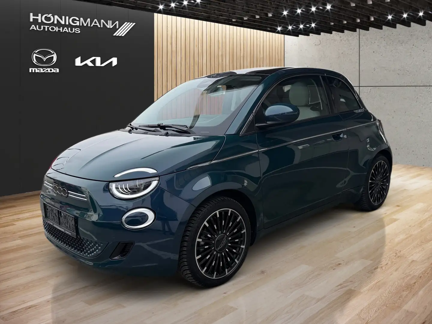 Fiat 500 Elektro La Prima by Bocelli 3+1 42 kWh Grün - 1