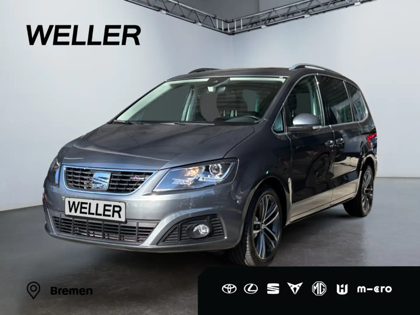SEAT Alhambra 1.4 TSI FR-LINE *AHK*Pano*Standhz*Memory* Grau - 1