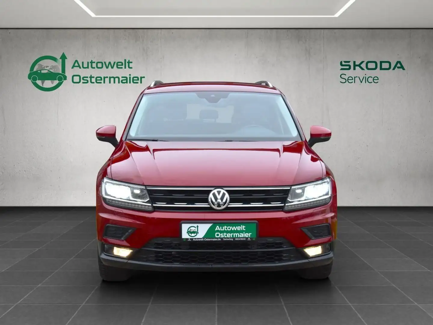 Volkswagen Tiguan 1.4 TSI DSG 4 Motion Sound*LED*Navi*ACC* Rot - 2
