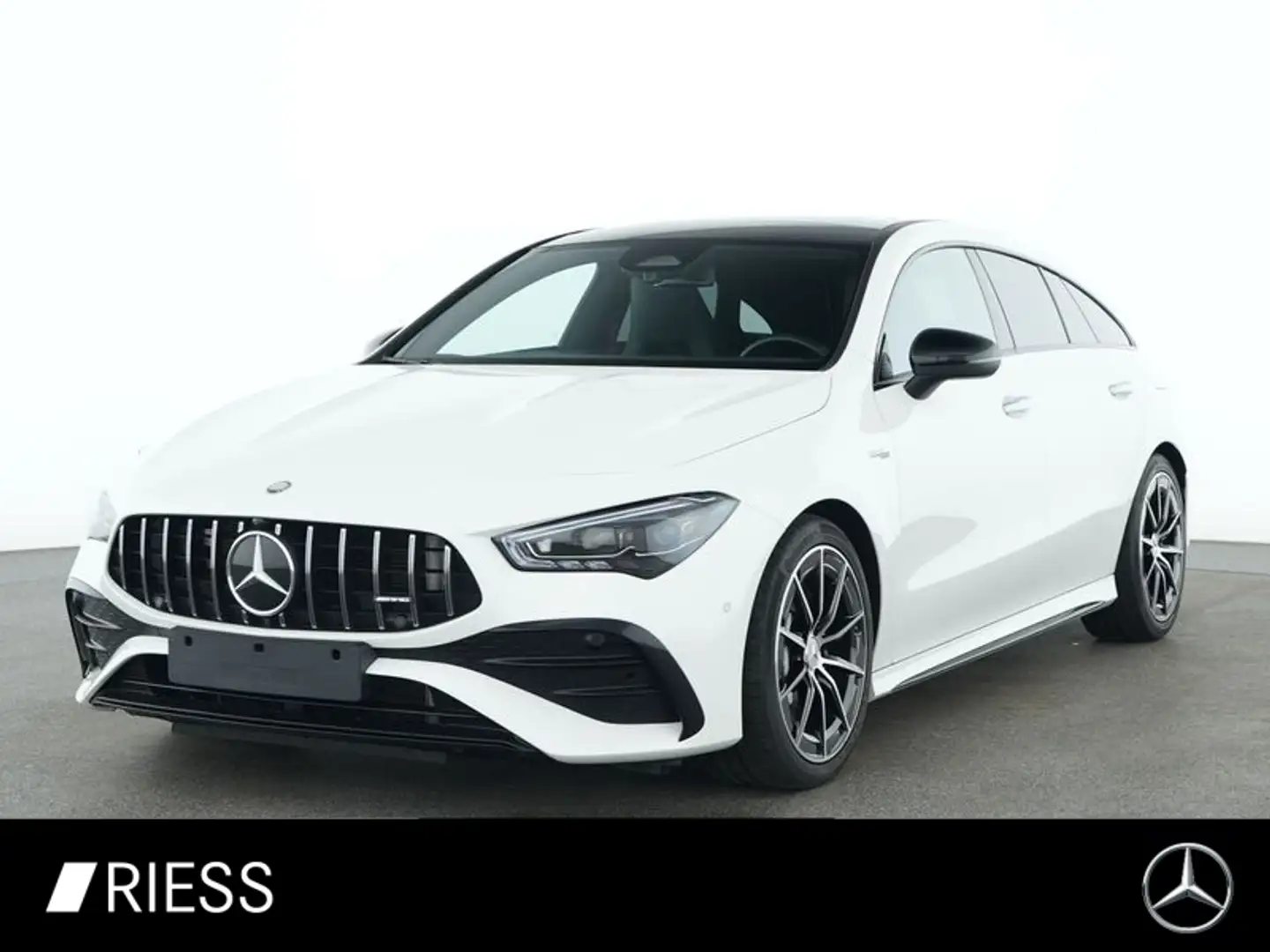 Mercedes-Benz CLA 35 AMG 4M SB PREMIUM PANO NIGHT FAHRASSISTEN Wit - 1