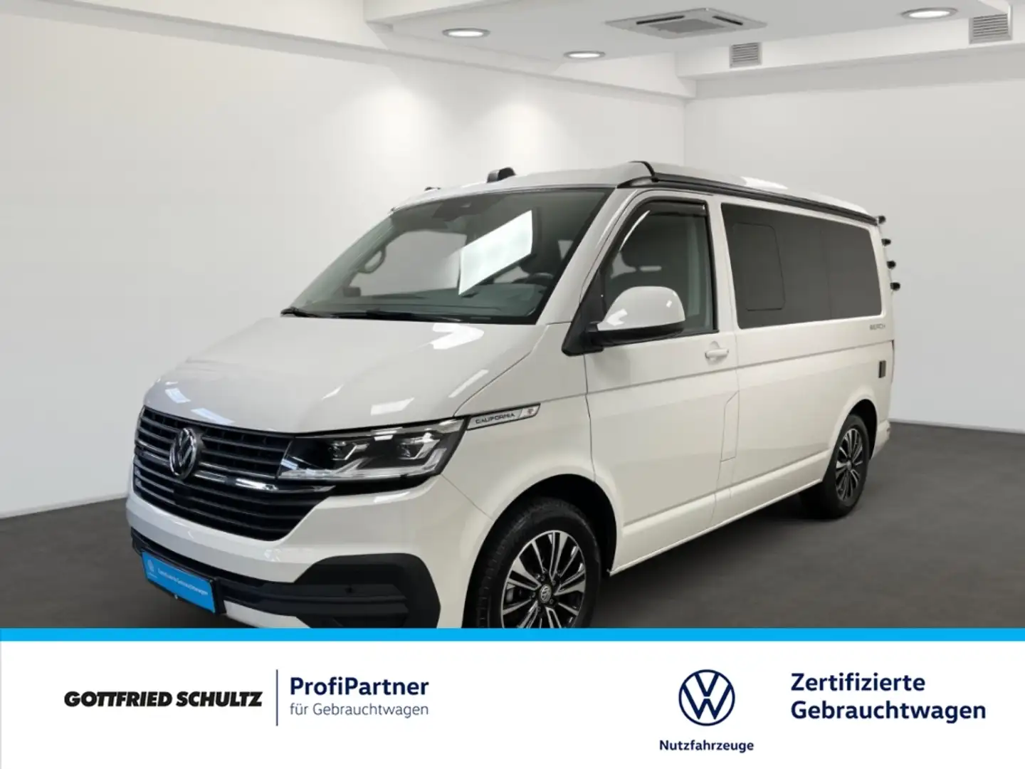 Volkswagen T6.1 California Beach 2.0 TDI DSG 4Motion Rückfahrkamera Weiß - 1