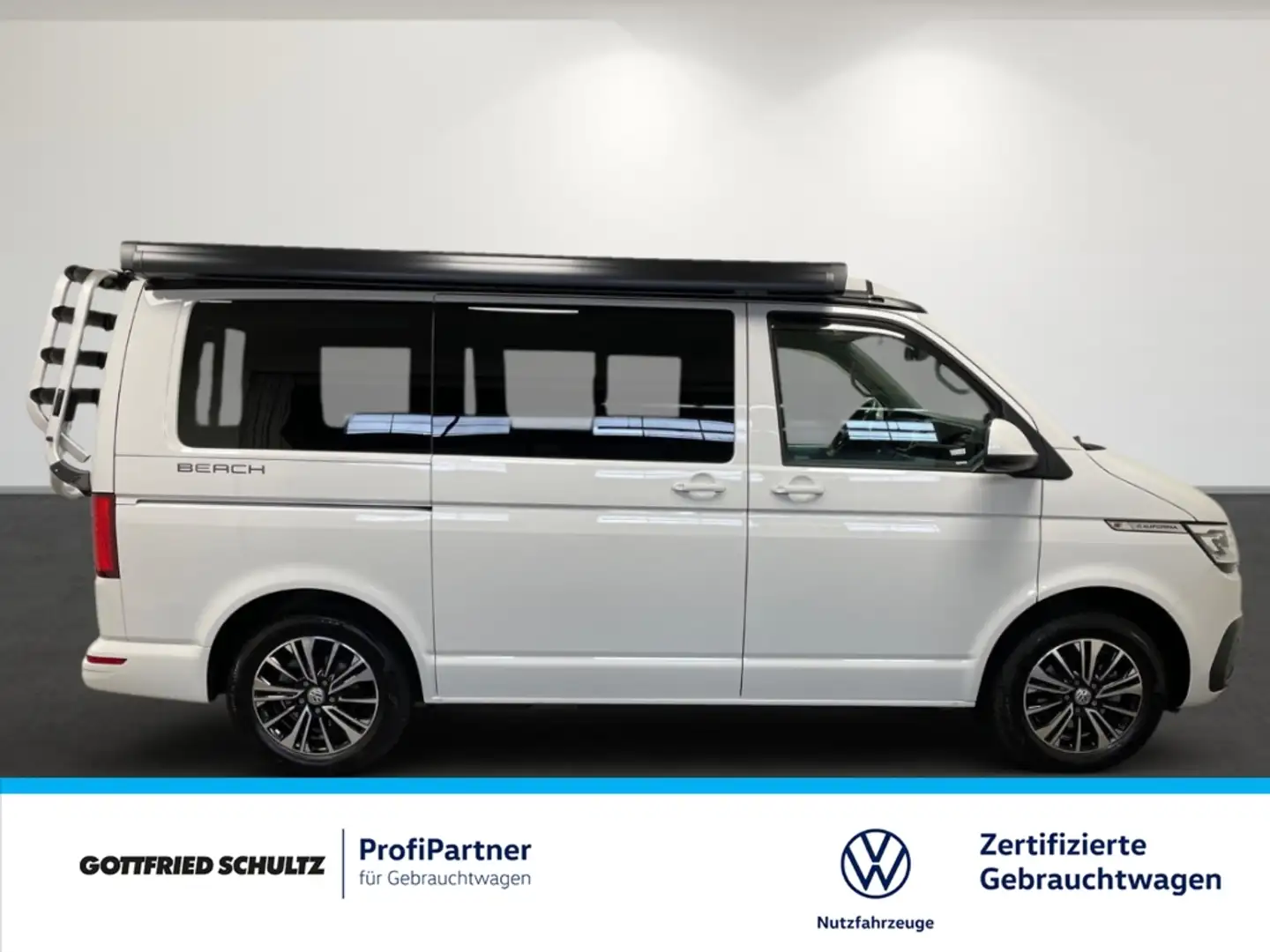 Volkswagen T6.1 California Beach 2.0 TDI DSG 4Motion Rückfahrkamera Weiß - 2
