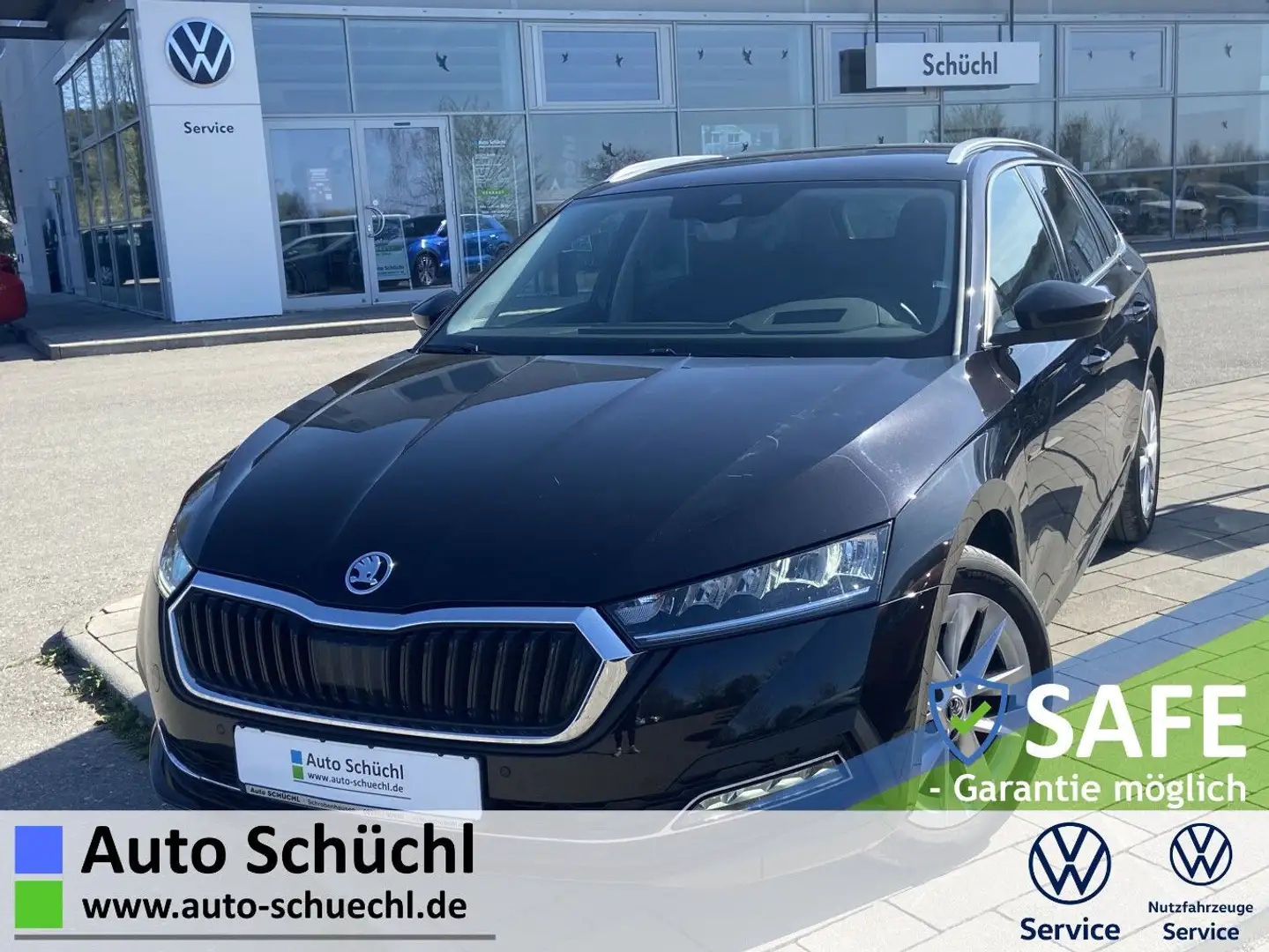 Skoda Octavia Combi 2.0 TDI DSG Style 17"+NAVI-COLUMBU Schwarz - 1