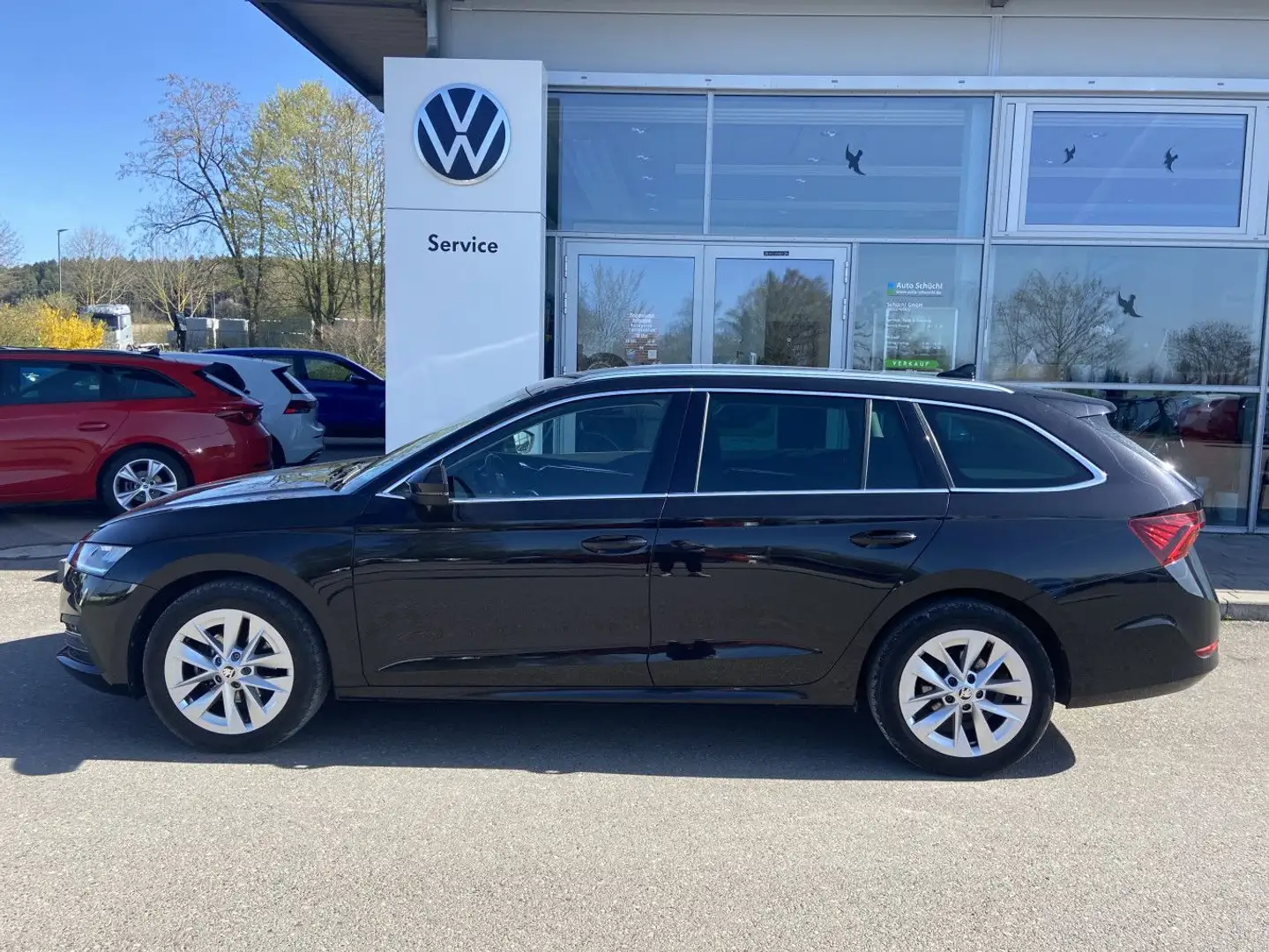 Skoda Octavia Combi 2.0 TDI DSG Style 17"+NAVI-COLUMBU Schwarz - 2